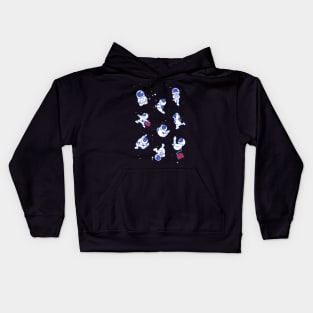 Astronaut Yoga Kids Hoodie